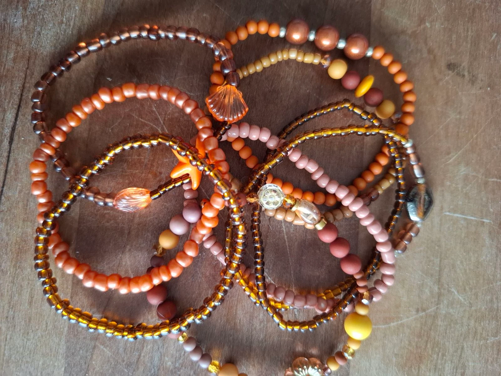Armbandenset bruin /bracelet  – photo 2